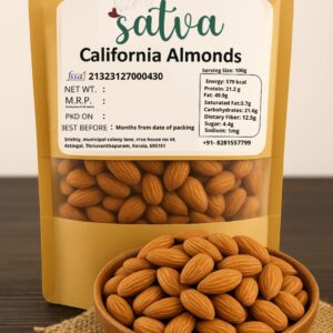 California Almonds Crunchy, Nutritious & Protein-Rich - 100gm
